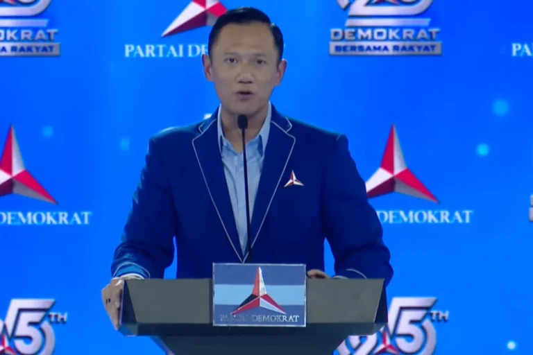 AHY di Puncak HUT ke-25 Demokrat