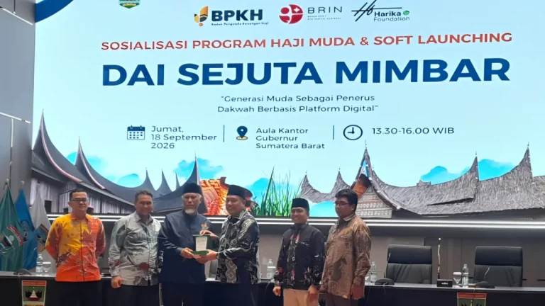 BPKH Rangkul Gen Z Sumbar Lewat Program 'Da'i Sejuta Mimbar', Hadiahnya Tabungan Haji Sampai Trip Singapura.