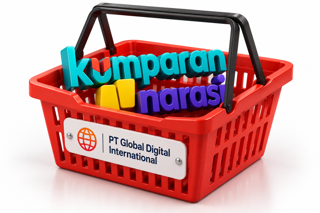 Ilustrasi Foto Akuisi Narasi oleh PT Global Digital Internasional yang merupakan group PT Djarum.