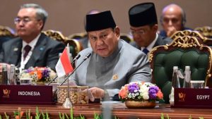 Presiden Prabowo Subianto menghadiri hari kedua Konferensi Tingkat Tinggi (KTT) ke-18 BRICS 2026 di India, Minggu (13/9/2026). (Muchlis Jr-Biro Pers Sekretariat Presiden).